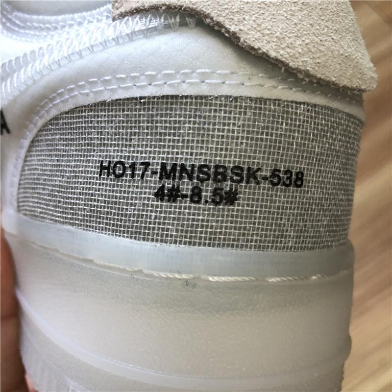 PK God Off-White Nike Air Force 1 One Low The 10 Ten Virgil Abloh retail materials ready to ship